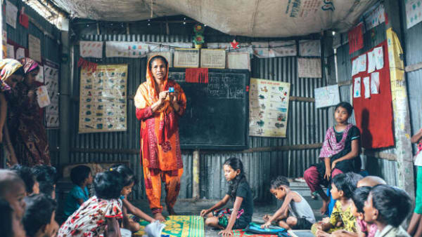 Børn i Bangladesh får glæde af U-landskalender i år