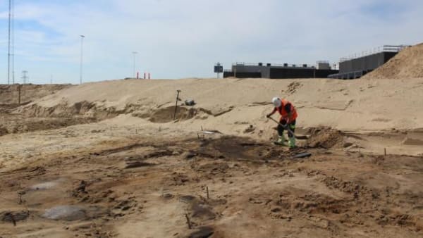 Ups! Del af unik jernalderplads dækket med sand under stort sygehusbyggeri