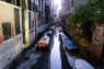 Ved jul var byen oversvømmet. Nu ligger gondolerne på bunden af kanalerne i Venedig